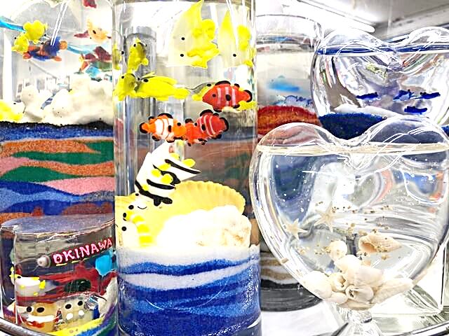 ちゅらうみキャンドルのサンプル