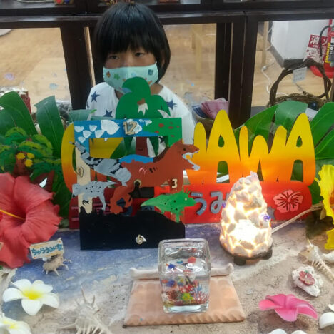 時計作りをした男の子