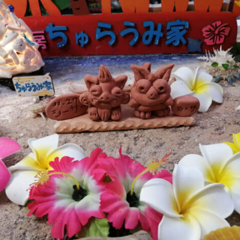 完成したシーサー