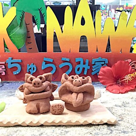お客様が制作したシーサー
