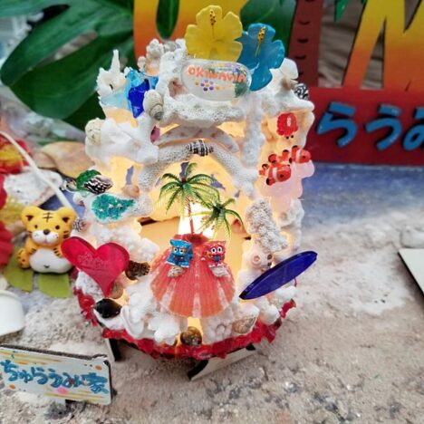 サンゴランプ作り