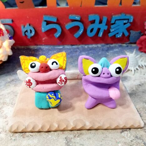 シーサー絵付け体験