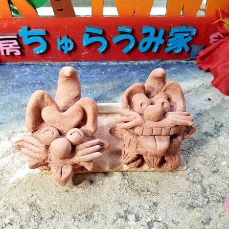 シーサー作り体験