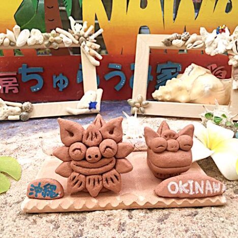 シーサー、フォトフレーム