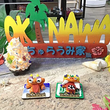 お客様が制作したシーサー