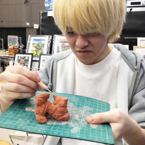 シーサー作り体験