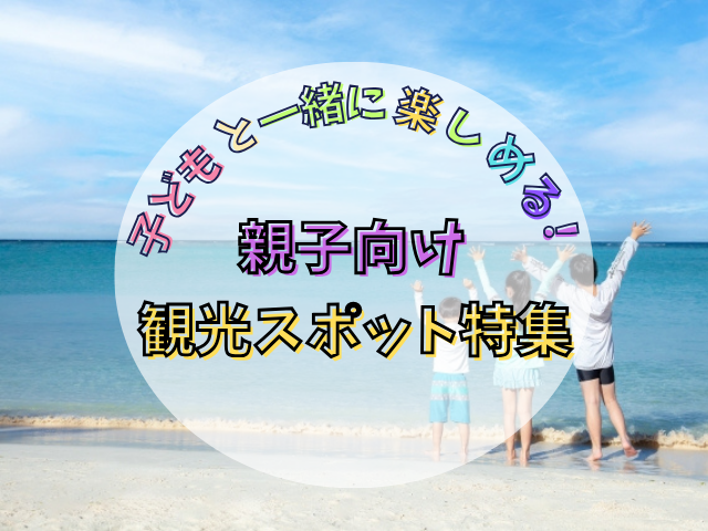 沖縄の海で遊ぶ子供たち